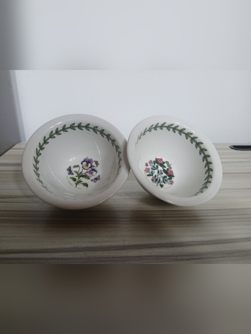 Portmeirion Botanic Garden Round 4" Mini Bowls Set of 2